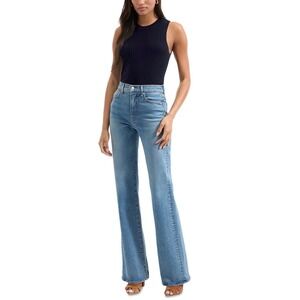 Veronica Beard‎ Crosbie High Rise Wide Leg Jeans Ripple Haze Sz 29 NWT